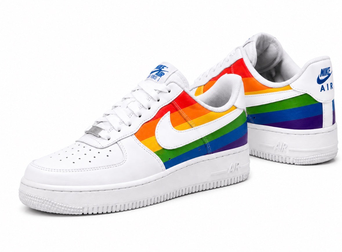 PRE-ORDER | Hand Painted Rainbow style Sneakers
