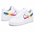 PRE-ORDER | Rainbow Drip Hand Painted Sneakers