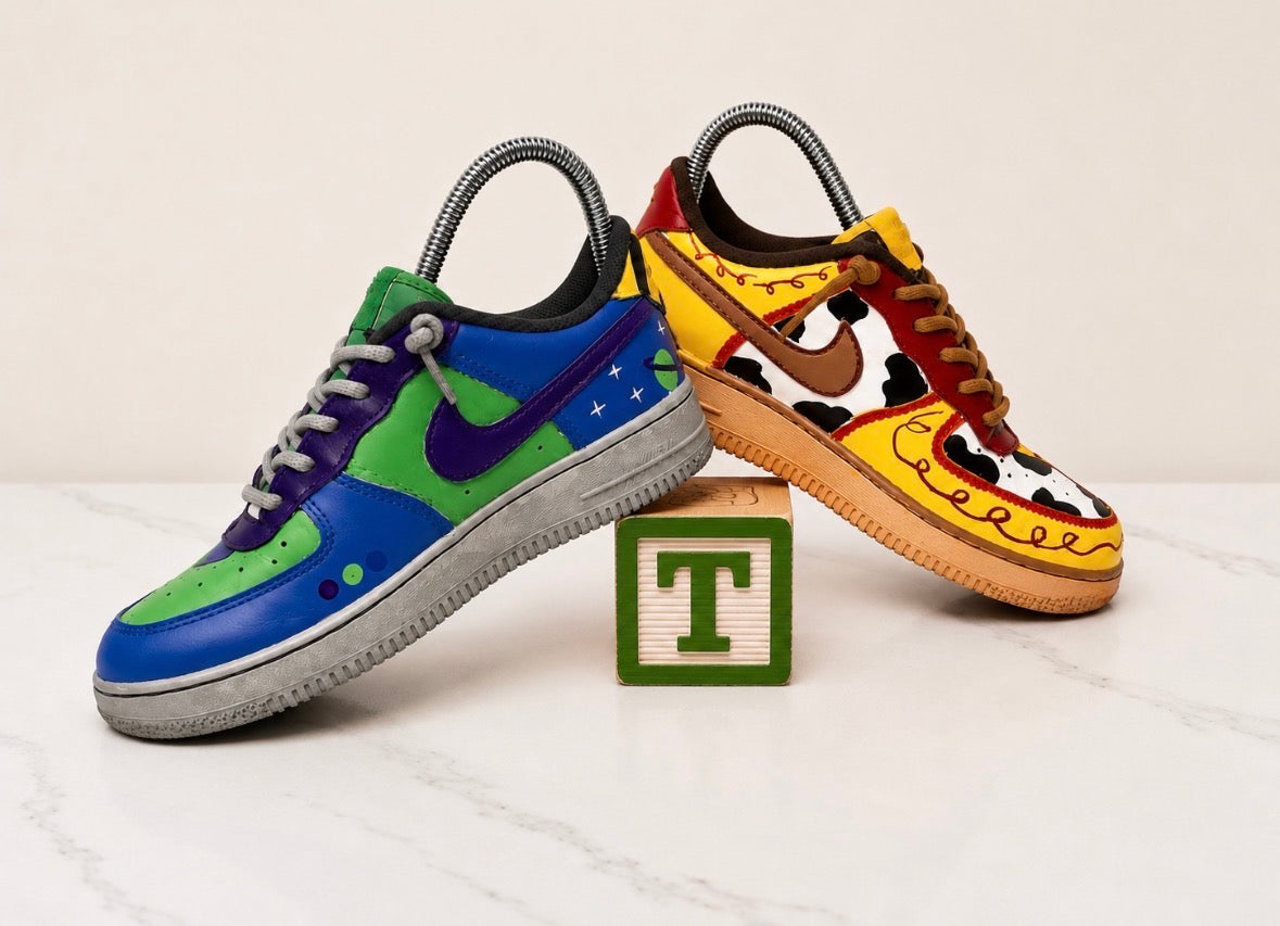 Toy Story Disney Bound Custom Sneakers (Size 2Y) – Ready to Ship